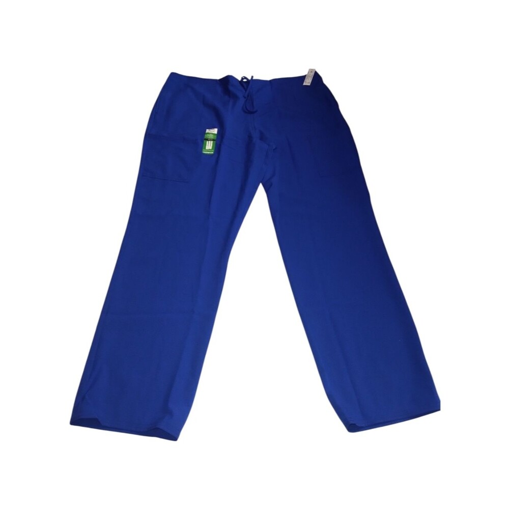 Scrubstar Unisex Cobalt Blue Drawstring Scrub Pants Size 2XL
